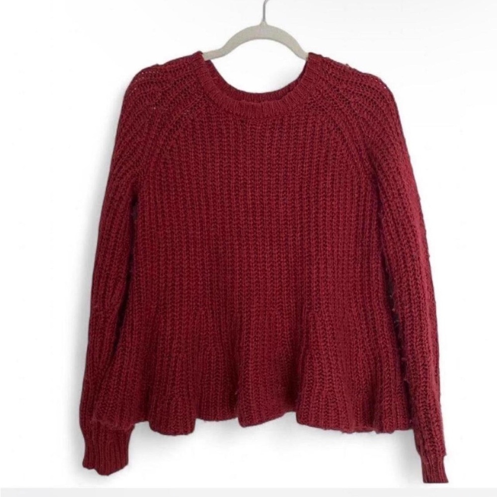 Jessica Simpson Burgundy Knit Sweater